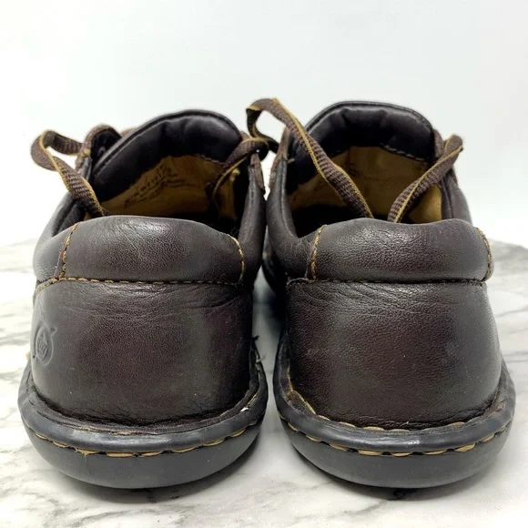 Born Bowling Leather Comfort Sneakers 7 Oxford Preppy Sporty Y2K Coquette Girl - Picture 5 of 11